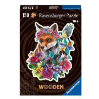 Ravensburger Dřevěné puzzle Barevná liška 150 dílků