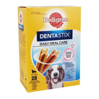 Pedigree pochoutka denta stix medium 28ks 720g