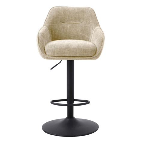 Otočná barová židle s výškovým nastavením Avola (54850004), béžová