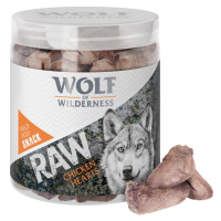 Wolf of Wilderness - mrazem sušený prémiový snack - kuřecí srdce (70 g)