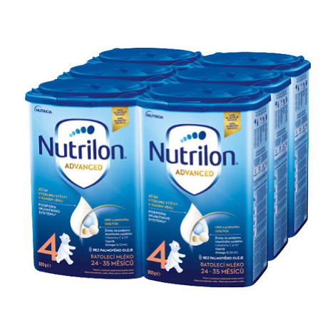 NUTRILON 4 Advanced batolecí mléka 6 x 800 g
