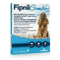 Fipnil Combo 134/120,6mg M Dog Spot-on 3x1,34ml 3 + 1 zdarma