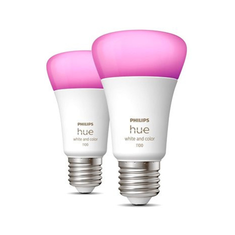 Philips Hue White and Color Ambiance 9W 1100 E27 2ks