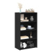 vidaXL Skříň highboard černá 70 x 41 x 124 cm kompozitní dřevo