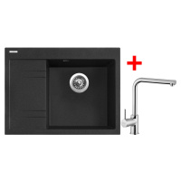 Sinks RIM 650 P Granblack + Elka RIM 650 P Granblack + Elka