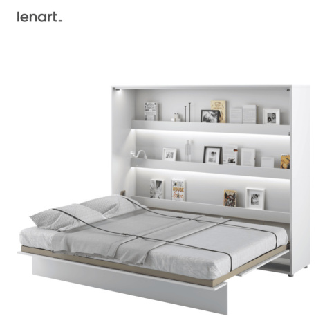 Dig-net nábytek Sklápěcí postel Lenart BED CONCEPT BC-14 bílá | 160 x 200 cm