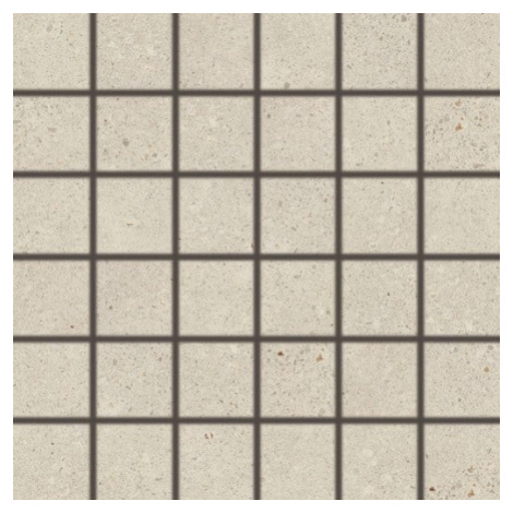 Mozaika Rako Piazzetta béžová 30x30 cm mat DDM06787.1