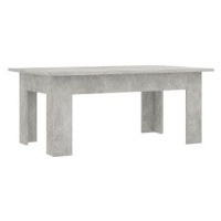 Konferenční stolek betonově šedý 100 × 60 × 42 cm dřevotříska