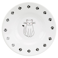 Trixie keramický talíř pro kočky s krátkým nosem - 200 ml, Ø 15 cm