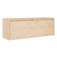 Shumee Nástěnná skříňka 100 × 30 × 35 cm, masivní borové dřevo