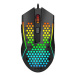 Redragon Reaping Pro Wired honeycomb gaming mouse - black color