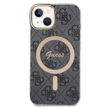 Zadní kryt Guess 4G IML MagSafe pro Apple iPhone 13, black