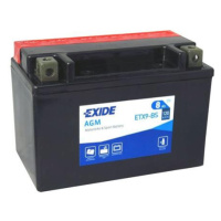 Baterie motocyklová 12V/8Ah EXIDE ETX9-BS