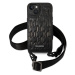 Karl Lagerfeld KLHCP14SSTMMK hard silikonové pouzdro iPhone 14 6.1" black Monogram Plaque Logo S