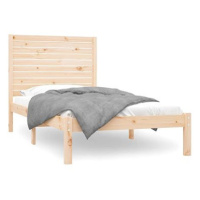 Rám postele masivní dřevo 90 × 200 cm, 3104593