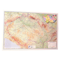 Podložka na stůl 60 × 40 cm - mapa ČR