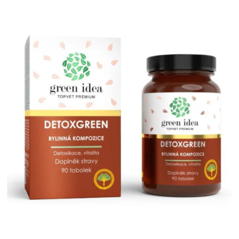 GREEN IDEA, Detoxgreen bylinná kompozice 90 tablet