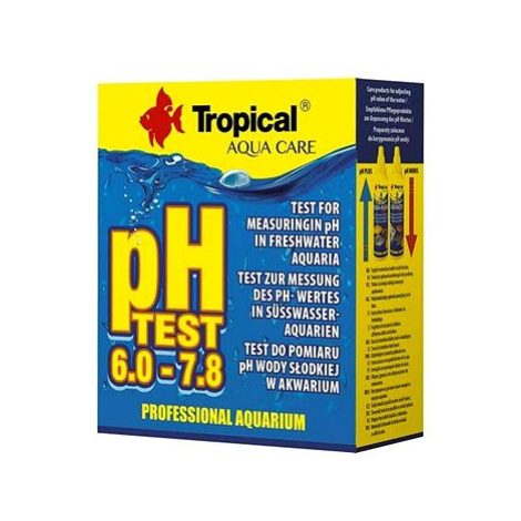 Tropical pH Test 6.0-7.8 měření pH sladké vody