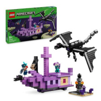 LEGO® Minecraft® 21264 Drak z Enderu a loď z Endu