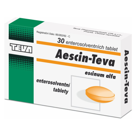 Teva Aescin 20 mg 30 tablet