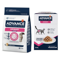 Advance VD granule 7,5 / 8 kg + kapsičky Advance 12 x 85 g zdarma - Urinary Stress 7,5 kg + urin