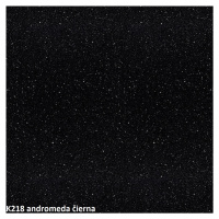 ArtExt Pracovní deska - 38 mm 38 mm: Andromeda čierna K 218 GG lesk