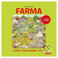 Farma (Puzzle, omalovánky, kvízy) - Libor Drobný - kniha z kategorie Pro děti