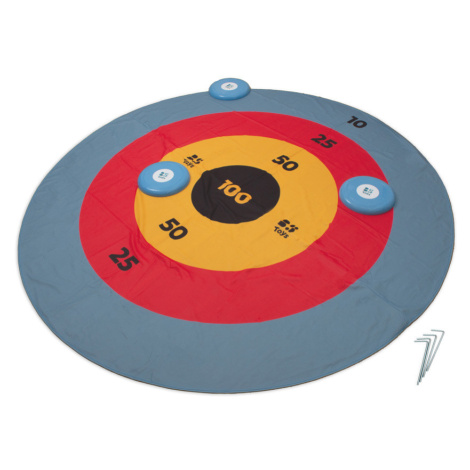 Házení disky na barevný terč