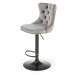 Barová židle SCH-117 šedá