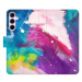 iSaprio Flip pouzdro Abstract Paint 05 pro Samsung Galaxy A55 5G