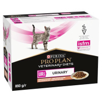 PURINA PRO PLAN Vet Diets UR St/Ox Urinary Salmon kapsička pro kočky 10x85 g