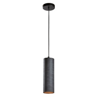 Černé závěsné světlo Kave Home Maude, výška 31 cm