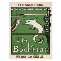 Obrazová reprodukce The Bookman Advert (Aquatic Vintage), 30 × 40 cm