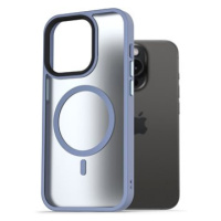 AlzaGuard Matte Case Compatible with MagSafe pro iPhone 15 Pro světle modrý