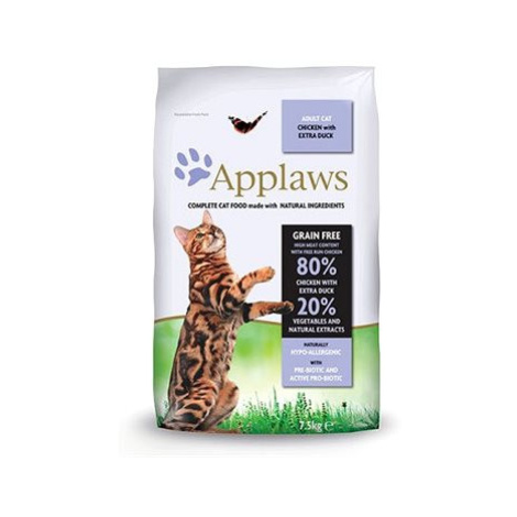 Applaws granule Cat Adult kuře s kachnou 7,5 kg