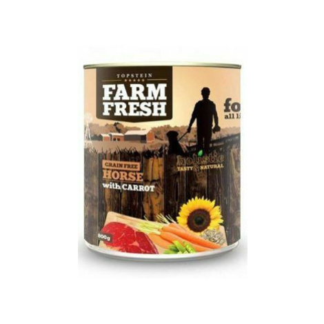 Farm Fresh Dog Horse with Carrot konzerva 800g + Množstevní sleva