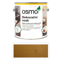 Dekorační vosk OSMO transparentní 2,5l Dub světlý 3103