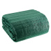Luxusní přehoz na postel FRODO zelená 220x240 cm Mybesthome