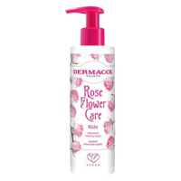 DERMACOL Flower care krémové mýdlo na ruce Růže 250 ml