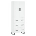 vidaXL Skříň highboard bílá 69,5 x 34 x 180 cm kompozitní dřevo