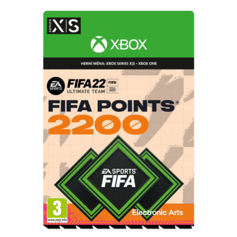 FIFA 22 Ultimate team – FIFA Points 2200 (Xbox One/Xbox Series) Microsoft