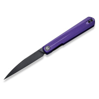 Civivi Clavi C21019-2 Purple G10 Nitro-V Black