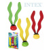 INTEX Míčky okřídlené potápěčské vodní set 3 barvy se stužkou 55503