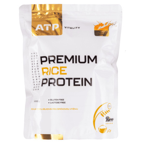 ATP Vitality Premium Rice Protein 1000 g slaný karamel