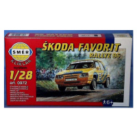 SMĚR - MODELY - Škoda Favorit Rallye 96 1:28