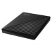 WD My Passport portable 5TB USB3.0 Černý 2,5" externí disk WDBPKJ0050BBK-WESN Černá