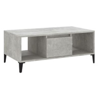 SHUMEE Konferenční stolek betonově šedý 90 × 50 × 36,5 cm kompozitní dřevo