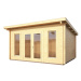 Dřevěný domek KARIBU STAVANGER 1 (82875) natur