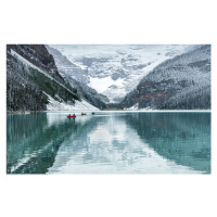 Fotografie Peaceful Lake Louise, Ann Cornelis, 40 × 26.7 cm