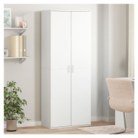 vidaXL Skříň highboard bílá 70 x 35 x 180 cm kompozitní dřevo